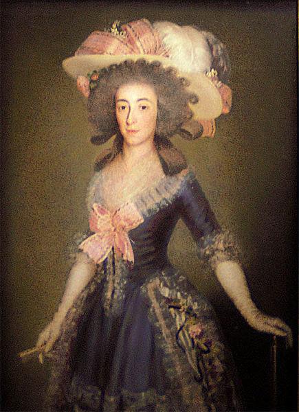 Francisco de Goya Maria Josefa de la Soledad, Countess of Benavente, Duchess of Osuna oil painting picture